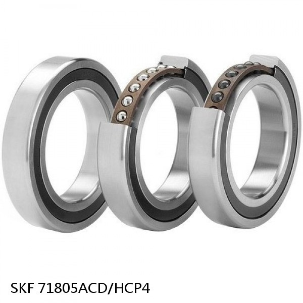 71805ACD/HCP4 SKF Super Precision,Super Precision Bearings,Super Precision Angular Contact,71800 Series,25 Degree Contact Angle