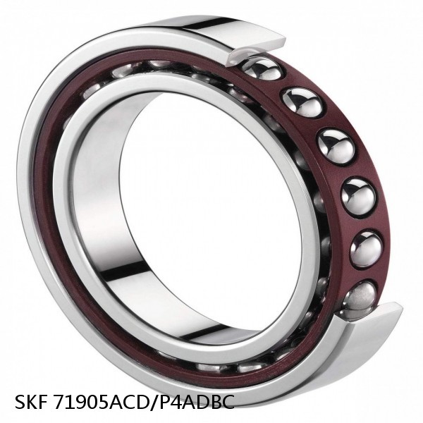 71905ACD/P4ADBC SKF Super Precision,Super Precision Bearings,Super Precision Angular Contact,71900 Series,25 Degree Contact Angle