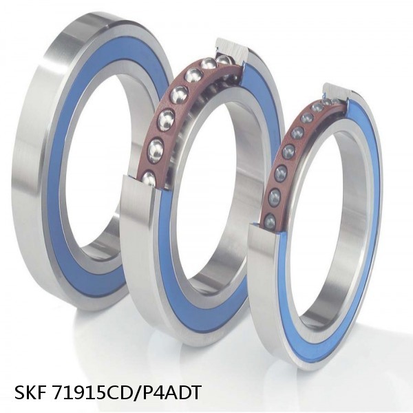 71915CD/P4ADT SKF Super Precision,Super Precision Bearings,Super Precision Angular Contact,71900 Series,15 Degree Contact Angle
