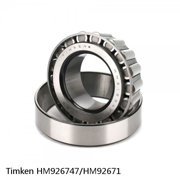 HM926747/HM92671 Timken Tapered Roller Bearings