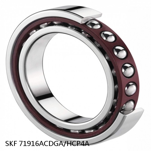 71916ACDGA/HCP4A SKF Super Precision,Super Precision Bearings,Super Precision Angular Contact,71900 Series,25 Degree Contact Angle