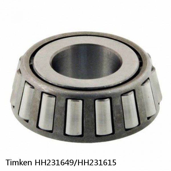HH231649/HH231615 Timken Tapered Roller Bearings