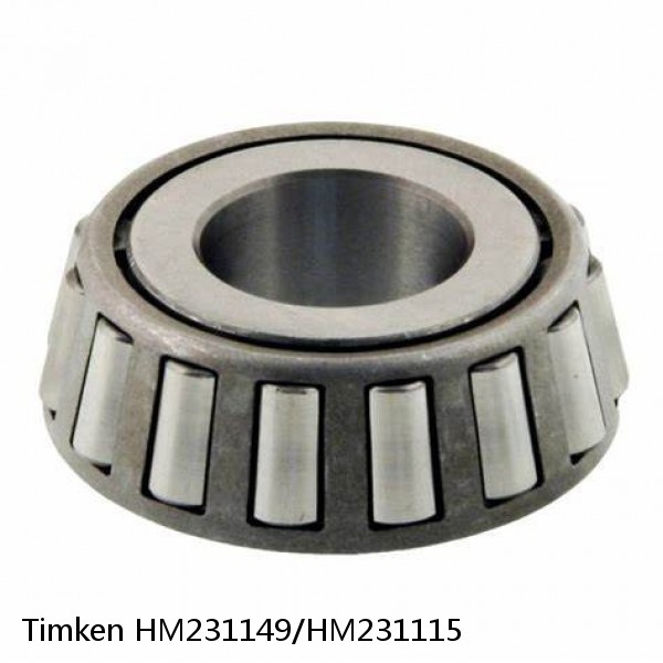 HM231149/HM231115 Timken Tapered Roller Bearings #1 small image