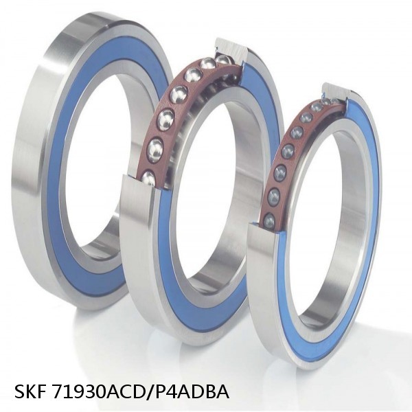 71930ACD/P4ADBA SKF Super Precision,Super Precision Bearings,Super Precision Angular Contact,71900 Series,25 Degree Contact Angle #1 image