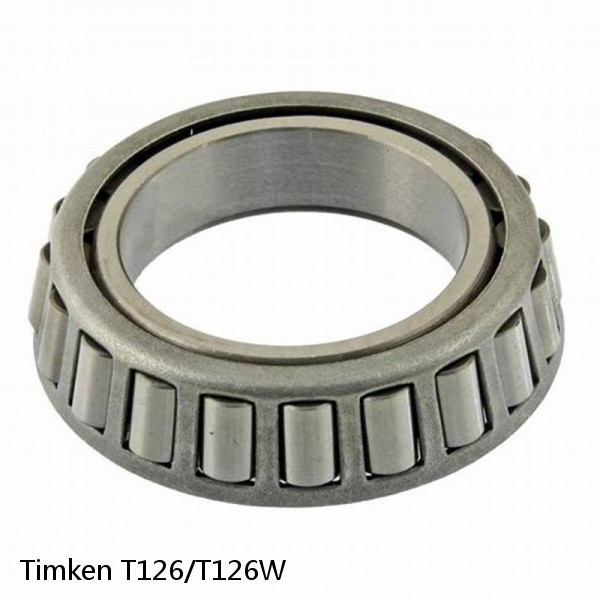 T126/T126W Timken Thrust Tapered Roller Bearings #1 image