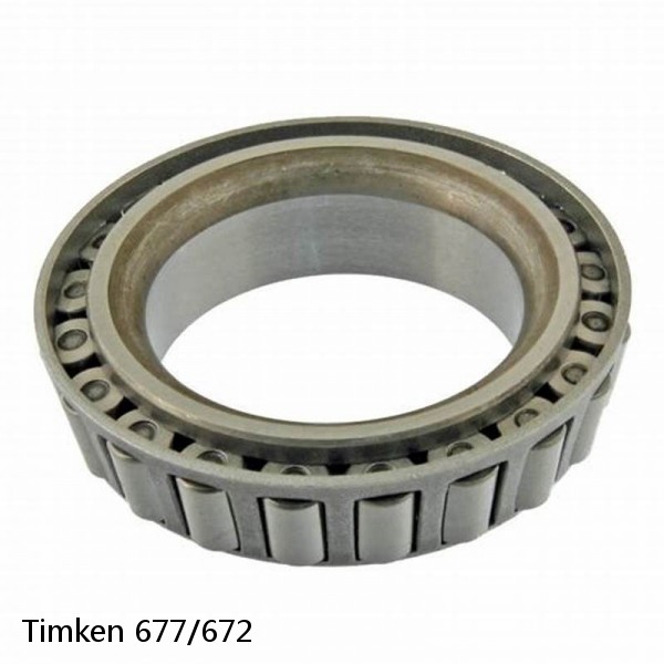 677/672 Timken Tapered Roller Bearings #1 image