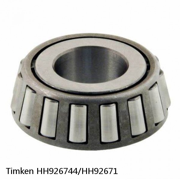 HH926744/HH92671 Timken Tapered Roller Bearings #1 image